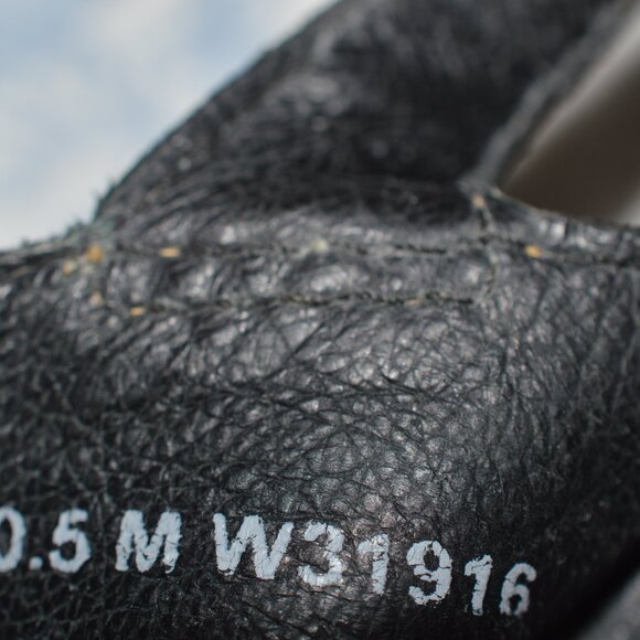 BORNE  BLACK SANDALS  9/40.5 M, MADE IN MEXICO - Picture 5 of 6